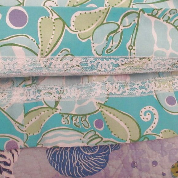 Vtg Lilly Pulitzer Sabrina Strapless Atlantis Dress Size 10 Glitter Fit & Flare - Picture 10 of 10